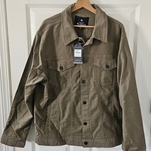 Ben Sherman Olive Green Shirt Jacket